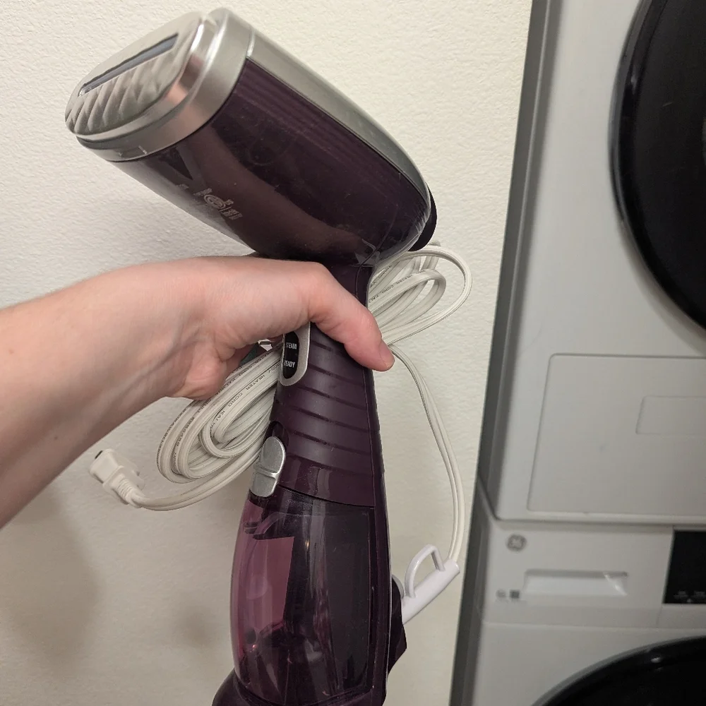Conair Purple Handheld Garment Steamer - Picture 3 of 5